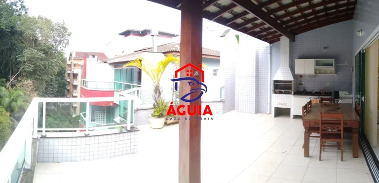 Imagem Excelente cobertura com 3 dormitórios e varanda gourmet na Praia Grande Ubatuba!!