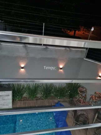 Imagem Sobrado Alto Padrão, 3 suites plenas, Piscina, Churrasqueira, Planejados, em Jardim Atlantico, Goiânia- GO