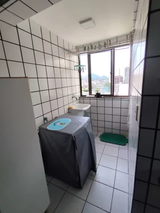 Imagem Apartamento Alto Padrão, 02 Quartos, 01 Suite, 03 Banheiros, Elevador, Area de Lazer, Beira Mar, Praia do Morro, Guarapari - ES