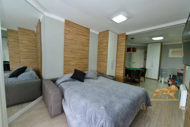 Imagem Apartamento mobiliado c/ 3 dormitórios finamente decorado à venda