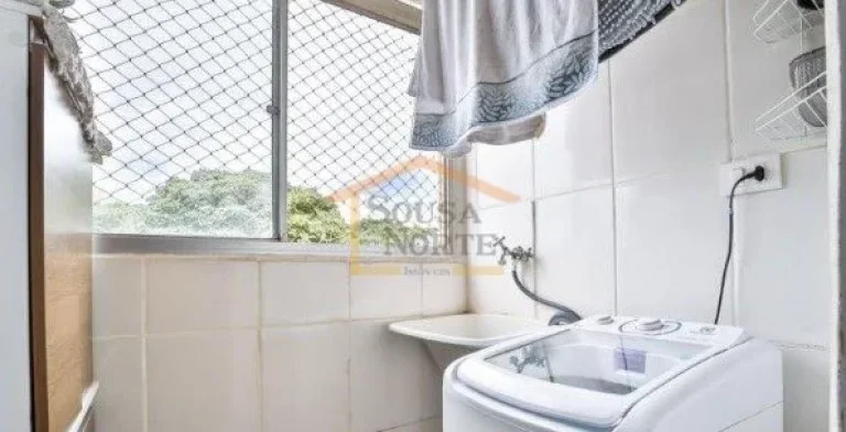 Imagem Apartamento à venda com 50m², 2 dormitórios, sala ampla, cozinha, 1 banheiro social, lavanderia.
...