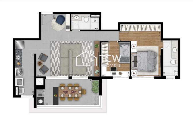 Imagem Apartamento à venda no bairro Saúde - São Paulo/SP, Zona Sul