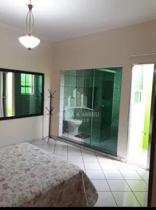 Imagem Casa "Térrea" 125m² 3 Quartos 1 Suíte, 2 Vagas, Dá Financiamento, ±95m² de Área de Lazer Com Churrasqueira, na Vila Morelli, Mauá-SP