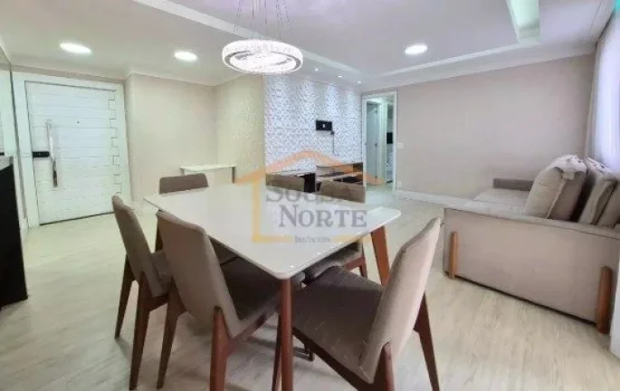 Imagem Apartamento com 114 m² de área útil, composto por 3 dormitórios, sendo 1 suíte com closet, sala...