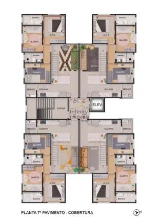 Imagem MARINA ITAPOA ACBR - Apartamento à venda no bairro Itapoã - Belo Horizonte/MG