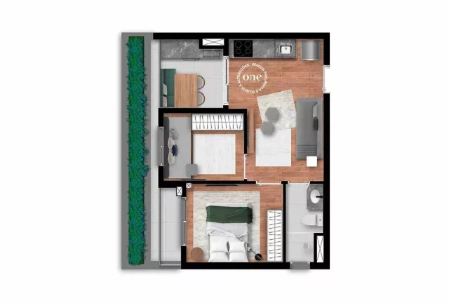 Imagem Apartamento com 1 Quarto à Venda, 32 m² em Moema - São Paulo