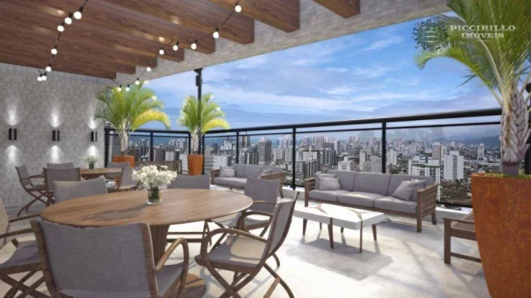 Imagem Apartamento com 2 dormitórios à venda, 103 m² por R$ 894.995,91 - Vila Guilhermina - Praia Grande/SP