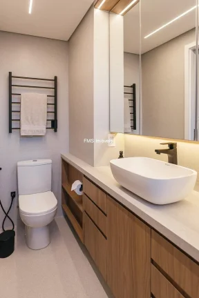 Imagem Apartamento à venda em São Paulo-SP, Vila Clementino, 2 quartos, 1 suíte, 1 sala, 1 vaga de garagem 70m².