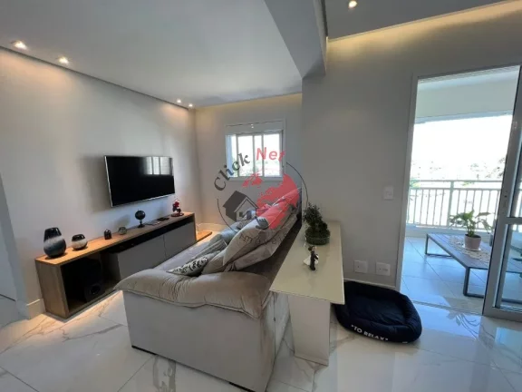 Imagem Lindo e aconchegante apartamento à venda localizado na Vila Apiai, Santo André, com 2 dormitórios, sendo 1 suíte, 3º dormitório reversível, 2 vagas, 75m².