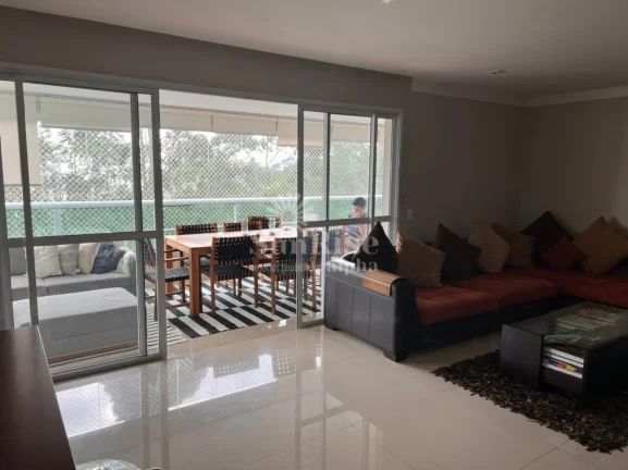Imagem Apartamento mobiliado Alto Padrão com 3 quartos e 2 vagas 202 m² R$16.500 pacote - Tamboré, Santana de Parnaíba/SP