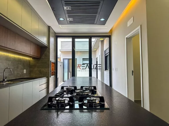 Imagem Casa térrea moderna à venda, 138 m² por R$ 1.270.000 - Condomínio Park Gran Reserve - Indaiatuba/SP