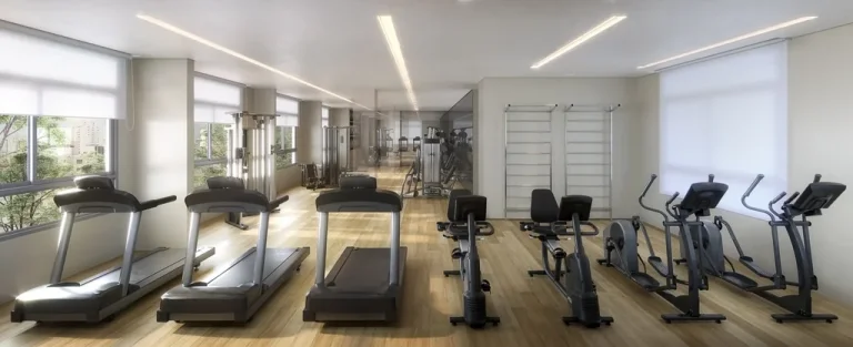 Imagem Os apartamentos são amplos e possuem 156m² com living integrado, 3 suítes, depósito privativo e ...
