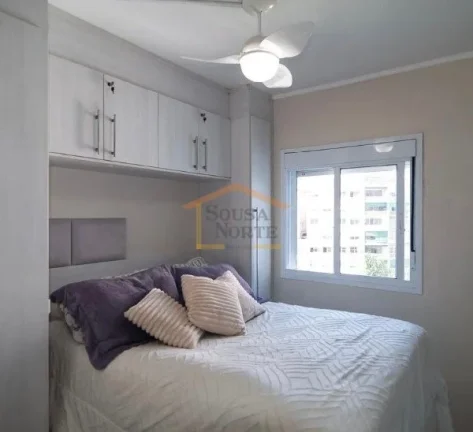 Imagem Apartamento com 47 m² de área útil, 1 dormitório, sendo 1 suíte, banheiro, ar-condicionado, ár...