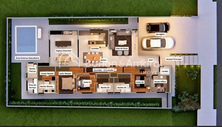 Imagem Casa de condominio a Venda no Arborais em Campinas!!

Área do Terreno: 429,75 m2
? Área Construíd...