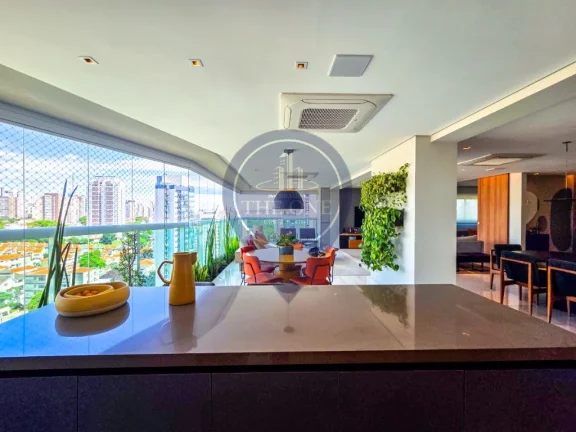Imagem Apartamento de Luxo na Vila Mariana: 4 Quartos, 4 Suítes, 2 Salas, 5 Banheiros e 4 Vagas - 215m² - São Paulo-SP