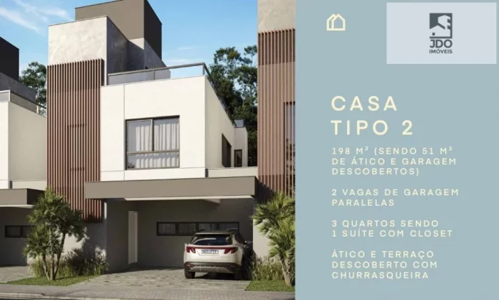 Imagem Casa em Condomínio a Venda no bairro Campo Comprido - Curitiba, PR