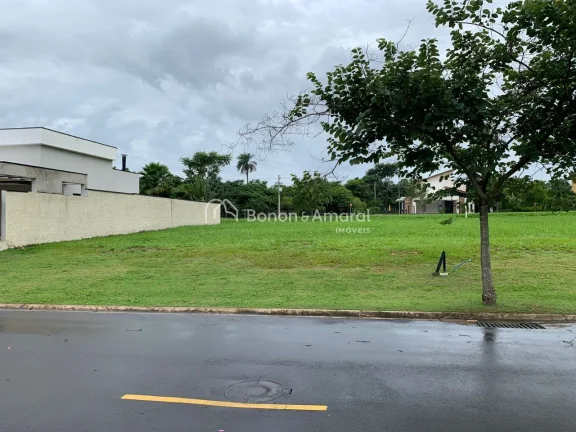 Imagem Terreno plano, com 510 m², localizado no Condomínio Tamboré em Jaguariúna-SP, área central, mel...