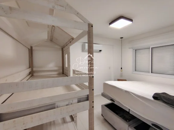 Imagem Imperdível apartamento garden frente mar no Tombo com lazer, 2 quartos, 2 suítes, 2 salas, 3 banheiros, 2 vagas, 150m²!
