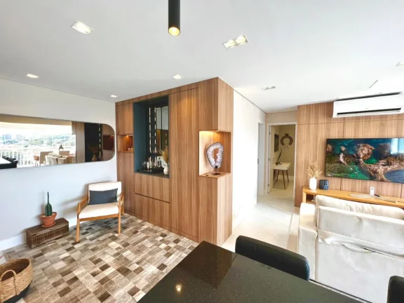 Imagem Apartamento 79M², 2Q, 2 Suítes, 3 Banheiros, 2 Vagas, 1 Lavabo, Varanda, Academia, Churrasqueira, Piscina, Sauna, Salão de Festas e Jogos, Quadra.