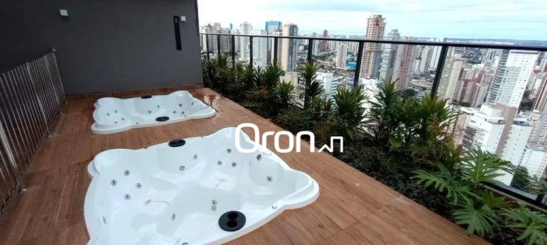 Imagem Flat à venda, 67 m² por R$ 753.000,00 - Setor Oeste - Goiânia/GO