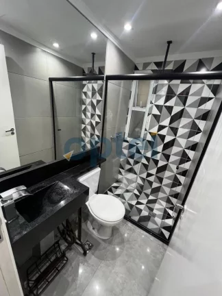 Imagem Apartamento de 2 dorms (suíte), 1 vaga com churrasqueira à carvão no condominio Exuberance Club