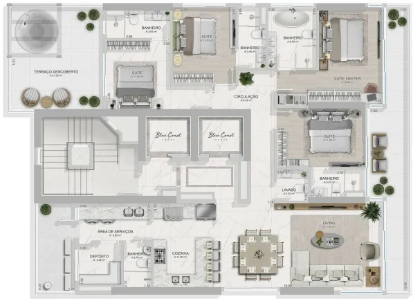 Imagem Apartamento 5 Dormitórios para venda em Balneário Camboriú - SC