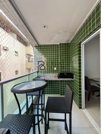 Imagem Apartamento de 2 Dormitórios com suíte no bairro Canto do Forte - Praia Grande