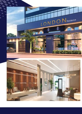 Imagem Lançamento: Apartamento no EDIFÍCIO LONDON RESIDENCE no Bairro Coqueiral em Cascavel - 178.63m² com portaria 24h