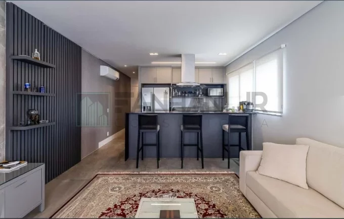 Imagem Venha se encantar com este apartamento deslumbrante, com projeto assinado pelo renomado escritório norueguês SPOL Architects, localizado nos prestigia