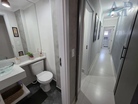 Imagem Apartamento em Praia Grande com 3 Dormitórios Porteira Fechada