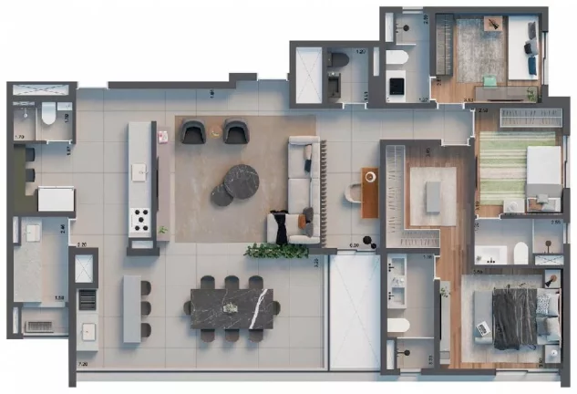 Imagem Apartamento em Vila Clementino São Paulo SP, apartamento 3 quartos Vila Clementino Zona Sul, apartamento 3 dormitórios com suíte, apartment in Braz