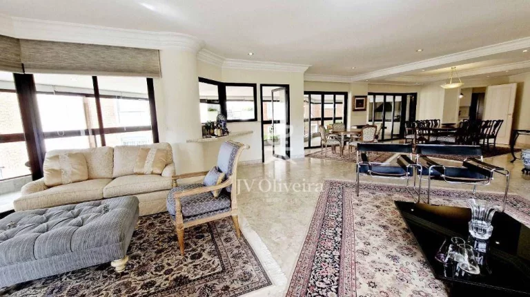 Imagem Apartamento com 4 dormitórios à venda, 380 m² por R$ 2.600.000 - Panamby - São Paulo/SP