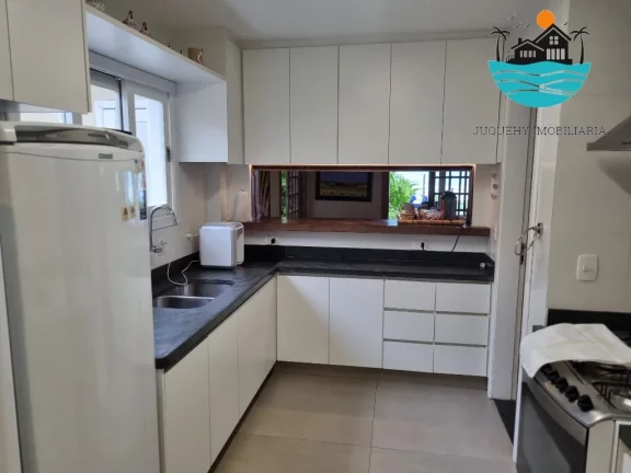Imagem Casa para locação em condomínio com vista ao mar em Juquehy com 5 suítes, serviço de praia - Acomodação 10-12 pessoas | Juquehy Imobiliária