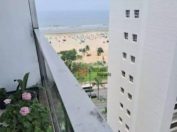 Imagem Apartamento com 2 dormitórios à venda, 90 m² por R$ 580.000,00 - Gonzaga - Santos/SP