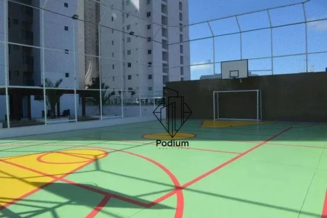 Imagem Apartamento com varanda/sacada gourmet, móveis projetados e vista para o mar em condomínio club no Altiplano Cabo Branco -AP2748.