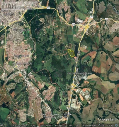 Imagem Área Comercial com 131.000 m² em Pouso Alegre à 500 m da Rod. Fernão Dias