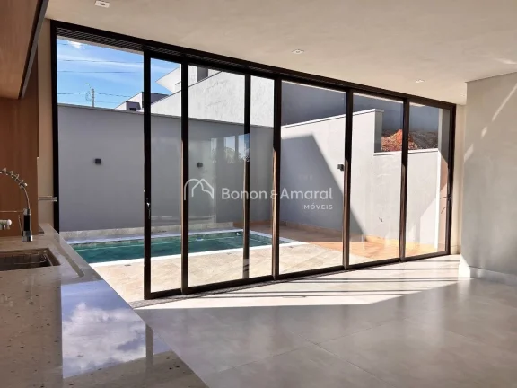 Imagem Casa contemporânea à venda no Condomínio Residencial Santorini - Paulínia/SP.
Assinada pela reno...