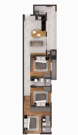 Imagem APARTAMENTO RESIDENCIAL em JOINVILLE - SC, BUCAREIN