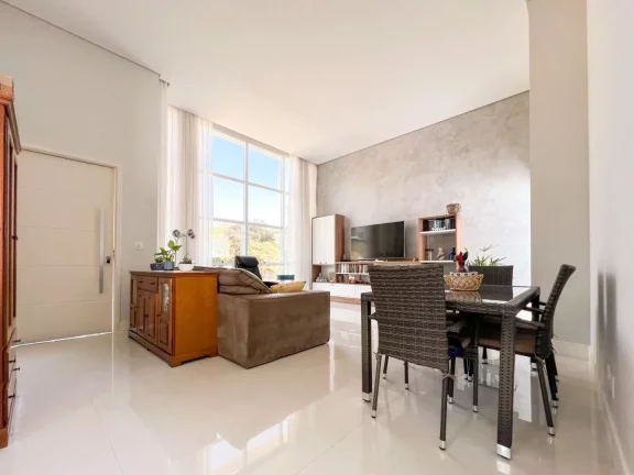 Imagem Casa moderna com 4 suítes à venda, 236 m² por R$ 2.390.000 - Condomínio Próximo ao Parque Ecológico - Indaiatuba/SP
