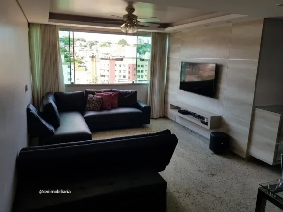 Imagem COBERTURA DE LUXO - 5Quartos, sendo 2 suítes + 4Vagas livres
1º PISO:
? Sala para 02 ambientes, co...