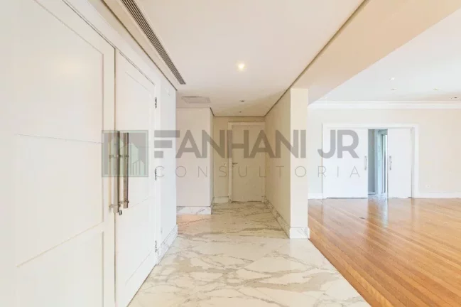 Imagem Deslumbrante apartamento de 4 quartos e 4 suítes no Jardim Paulistano, São Paulo - SP: 465m², 4 salas, 6 banheiros e 5 vagas de garagem.