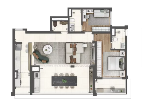Imagem Wonder Ipiranga Residence, apartamento com 2 quartos em Ipiranga São Paulo Sp