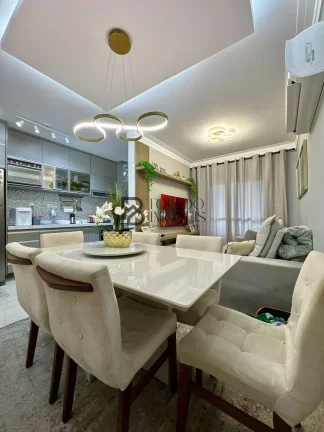 Imagem Apartamento de 2 dormitórios, sendo 1 suíte - Totalmente Planejado - Canto do Forte/PG