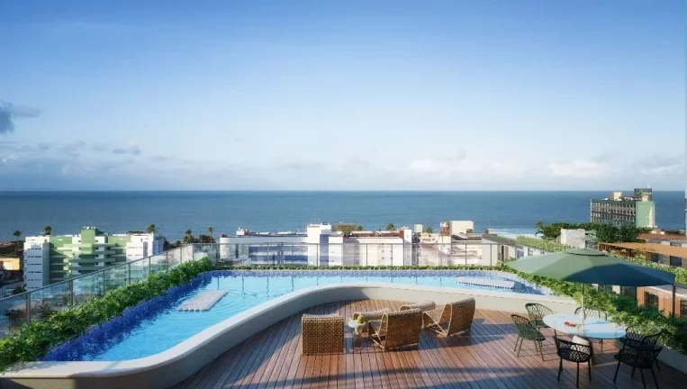 Imagem Studio à venda, 26 m² por R$ 464.000,00 - Cabo Branco - João Pessoa/PB