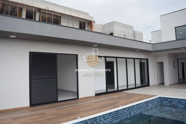 Imagem Casa com 4 Suítes e Design Moderno em condomínio