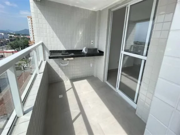 Imagem Apartamento com 1 dormitório à venda, 55 m² por R$ 335.000,00 - Guilhermina - Praia Grande/SP
