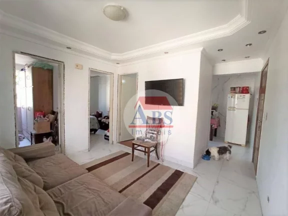 Imagem Apartamento com 2 dormitórios à venda, 49 m² por R$ 170.000,00 - Vila Paulista - Cubatão/SP