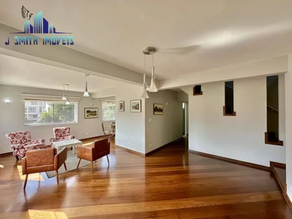 Imagem CASA ESPETACULAR com 5 suítes, 3 lareiras, gourmet, piscina, hóspedes!