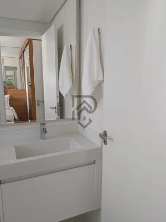 Imagem Apartamento brooklin decorado andar alto vista livre