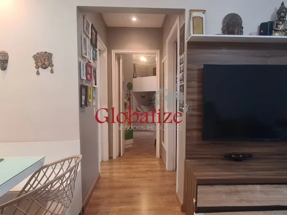 Imagem Apartamento de 2 dormitórios com sacada na Vila Mathias em Santos por $ 450.000,00 mil